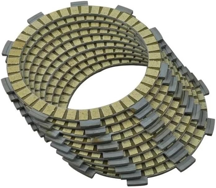 9Pc Motorcycle Friction Clutch Disc Plates For FZR600 FZR600R F 600 1989-2000 FZR400R 1992