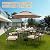 Attliahome 7-Piece Cast Aluminum Outdoor Table and Chairs, Antique Bronze Patio Dining Sets Include 60" Large Patio Dining Table and 6 Chairs with Removable Cushion