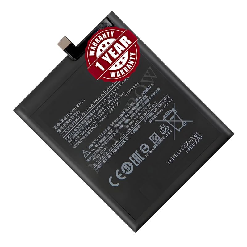 Image of Original BM3L Battery Compatible for Xiaomi Mi 9 (M1902F1G) - (3300mAh) - 1 Year Warranty JK1