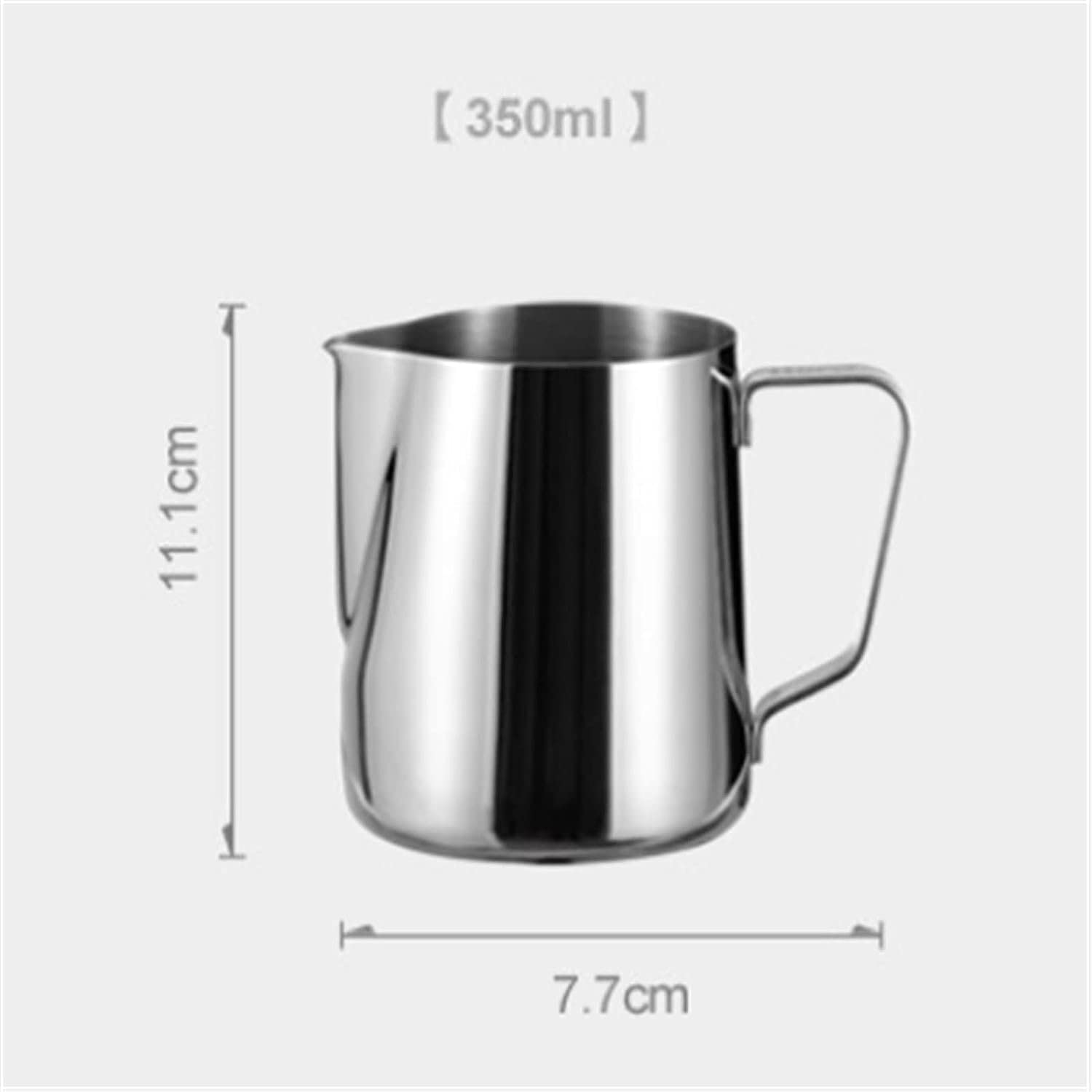 Dzbanek do spieniania mleka ekspresu kawy, stalowy kubek, dzbanek 350 ml