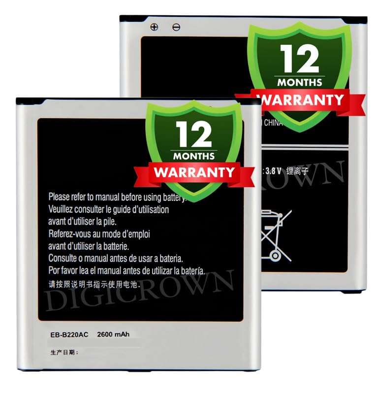 Image of Original EB-B220AC Battery Compatible for Samsung Galaxy Grand 2 - (2600mAh) - 1 Year Warranty DF7