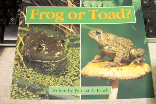 Frog or toad? 0663594103 Book Cover