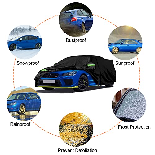 Image of 6 Layers Waterproof Car Covers Replace for 2007-2026 Subaru WRX Impreza STI