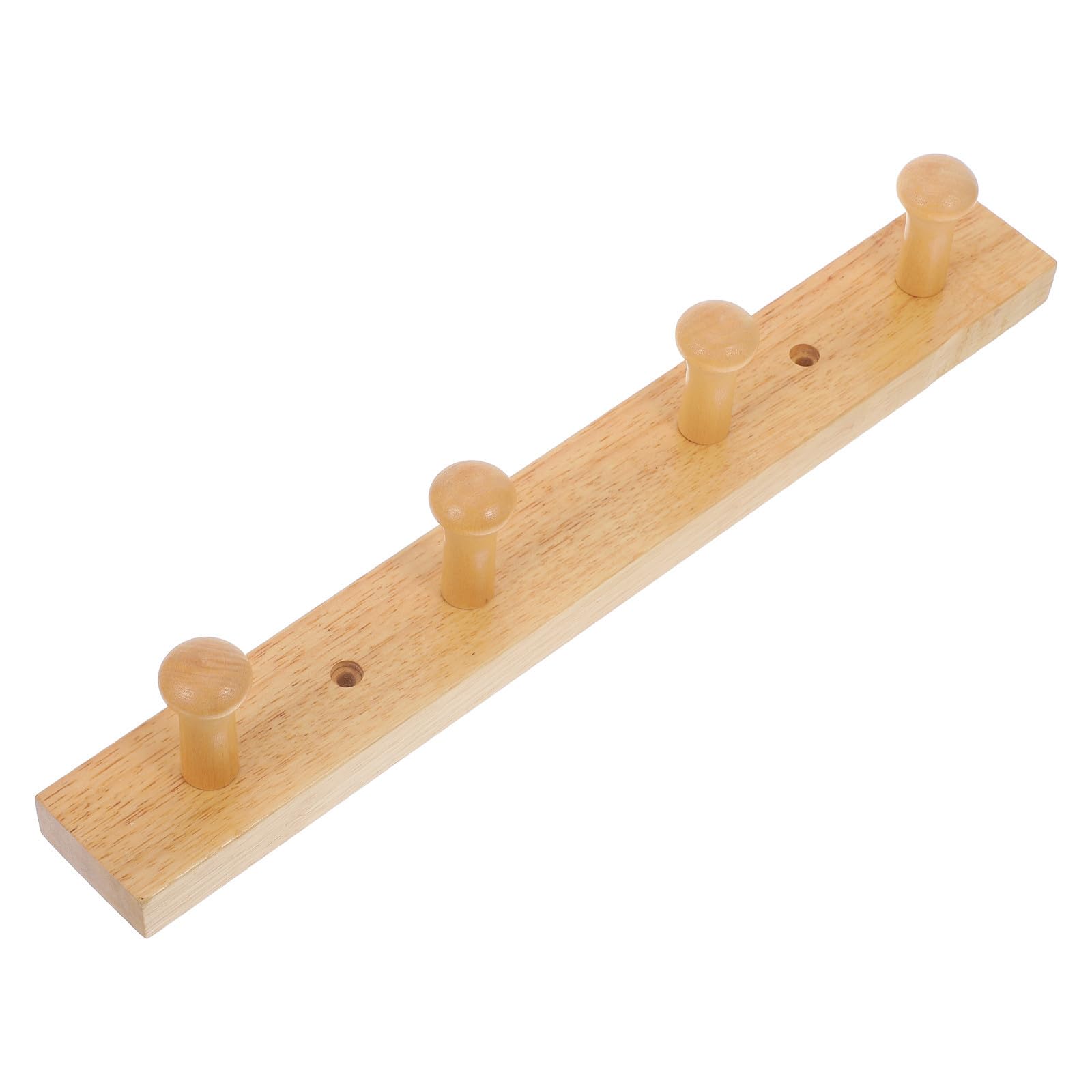 Ganchos de pared de madera Toddmomy para colgar abrigos en el dormitorio