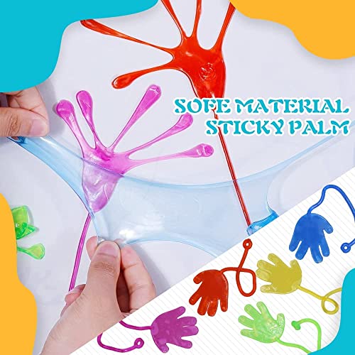 WERTYT-50-x-Colorato-Mani-appiccicose-Giocattoli-per-Bambini-bomboniera-Pensiero-pensierino-regalino-Dopo-Festa-Compleanno-Bimbi-Regalo-fine-Festa