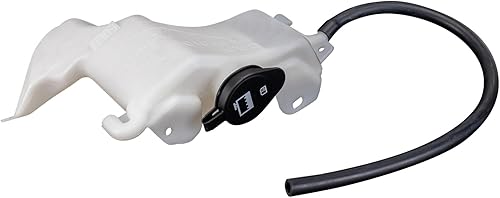 Vista 213 de TRQ Botella de desbordamiento del tanque de expansión del depósito de refrigerante del radiador compatible con Porsche Macan 2015-2018