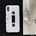iPhone X Case, iPhone 10 Case, Ebetterr Retro Cassette Tape Protective Cover Shell, Slim Fit Shockproof Soft Flexible TPU Gel Silicone Case for iPhone X (2017)