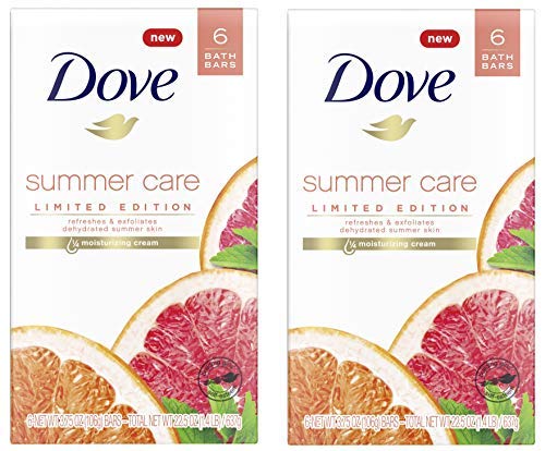 Dove Summer Care Beauty Bar Soap (Set of 2)