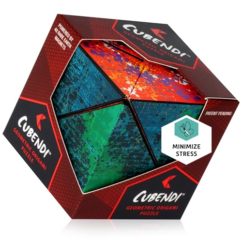 Geometric Origami Puzzle - Infinity Fidget Cube for Adults, Kids ...