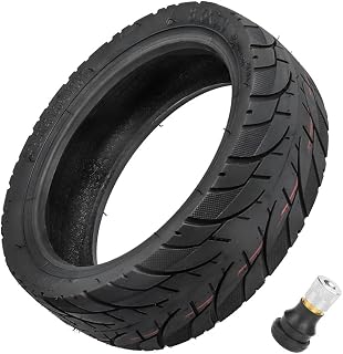 Tempaky 8.5x3 Tubo de pneu a vácuo à prova de explosão Pneu antiderrapante Scooter elétrico modificado com bico compatível com M365 Pro Pro2 1S