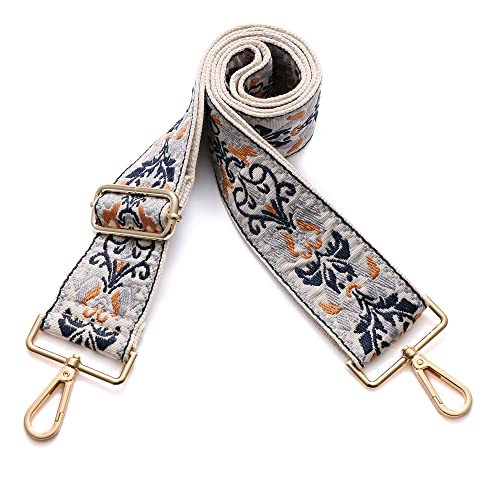 Image of S-Jacorry Purse Strap Replacement Crossbody Wide Shoulder Strap Adjustable Canvas Straps Handbag Strap Replacement Belts