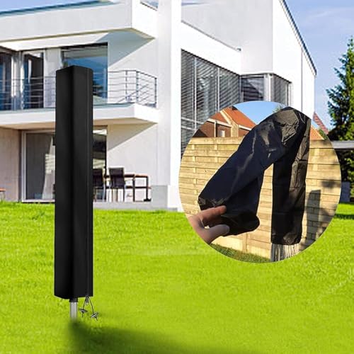 Rotary Washing Line Protective Cover, Universal Heavy-Duty Outdoor Clothesline Cover, Waterproof and UV-Resistant, Fits All Standard Rotary Washing Lines - Image 6