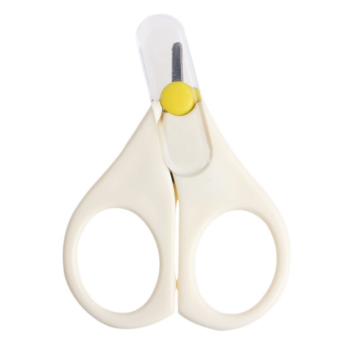 LAFILLETTE Kids Baby Safety Manicure PVC Nail Cutter/Scissors (White)-image-14
