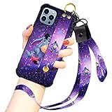 Cartoon Case for iPhone 13 Pro Max Case 6.7 Inch Cute Eeyore Cartoon Character Design with Lanyard W