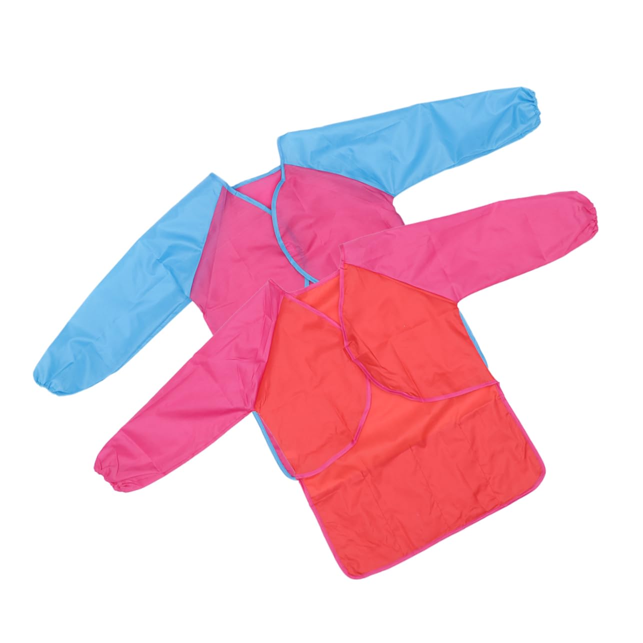 IMIKEYA 4 Pcs Art Blouse Tablier À Manches Longues Art Blouse Pour Enfants Tablier De Peinture Pour Tout-Petits Tabliers D'Art Pour Enfants De Cuisine Pour Bavoirs Pour