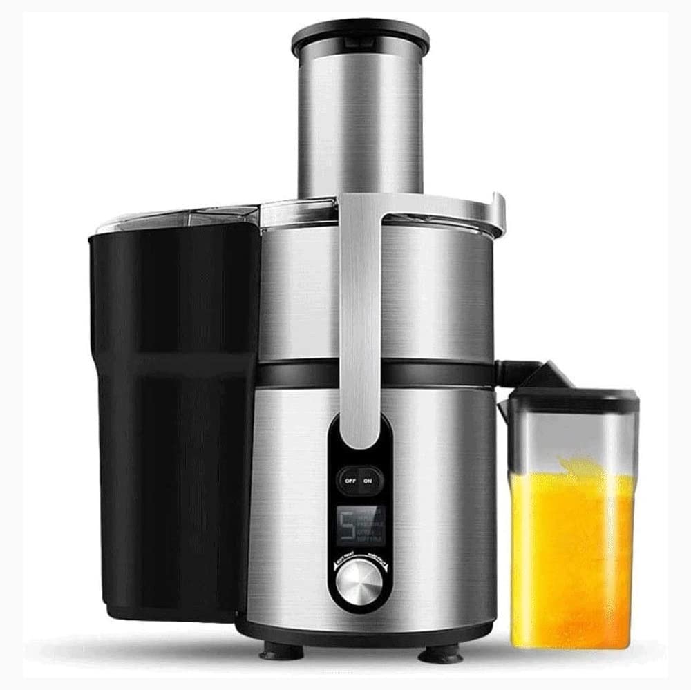 High Speed Centrifugal Juicer Machine Juice Extractor LCD Screen Wide High Feed Drop Easy to Clean BPA Free