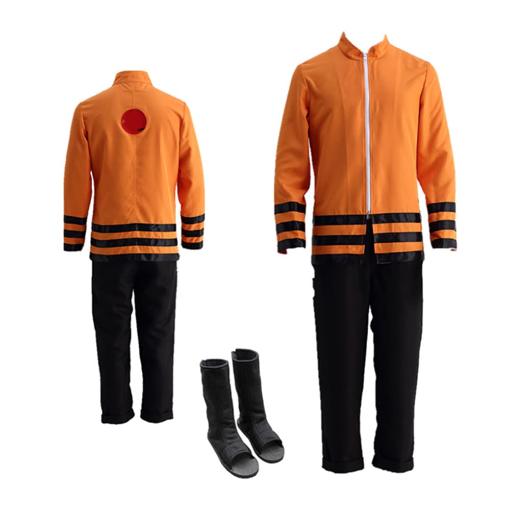 SWEET CHERRYUS Size Men's suit Cosplay Costumes orange jacket Adult suit