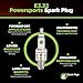 E3 Spark Plugs E3.32 Premium Powersports Spark Plug with DiamondFIRE Technology for Snowmobiles, Personal Watercraft and High-Performance Engines, 14mm, 0.500