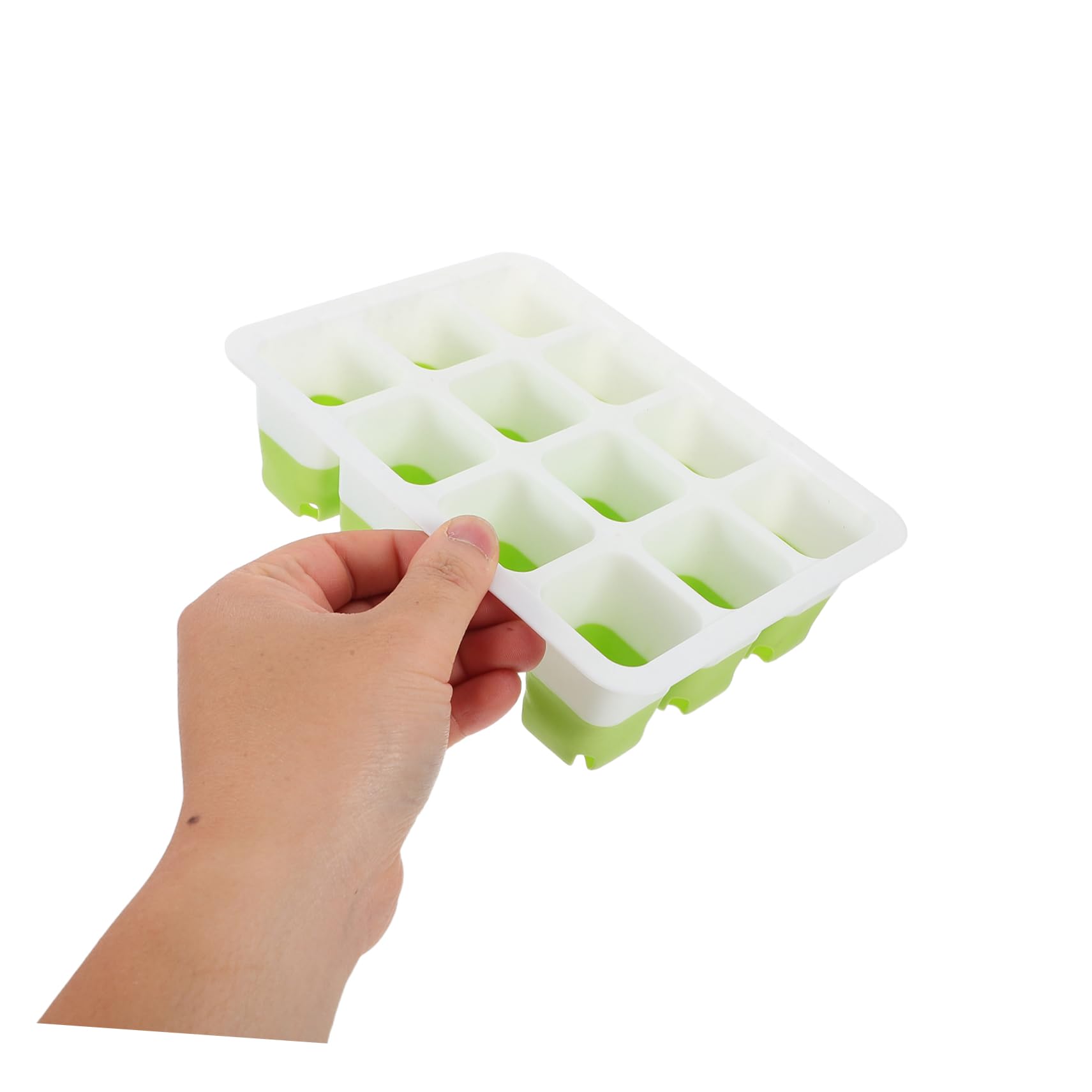 Mipcase 5piezas Bandeja de Silicona para Plántulas de Celdas Bandejas de Germinación para Jardinería Recipientes para Plantar para Cultivo de Plántulas Invernadero de Interior