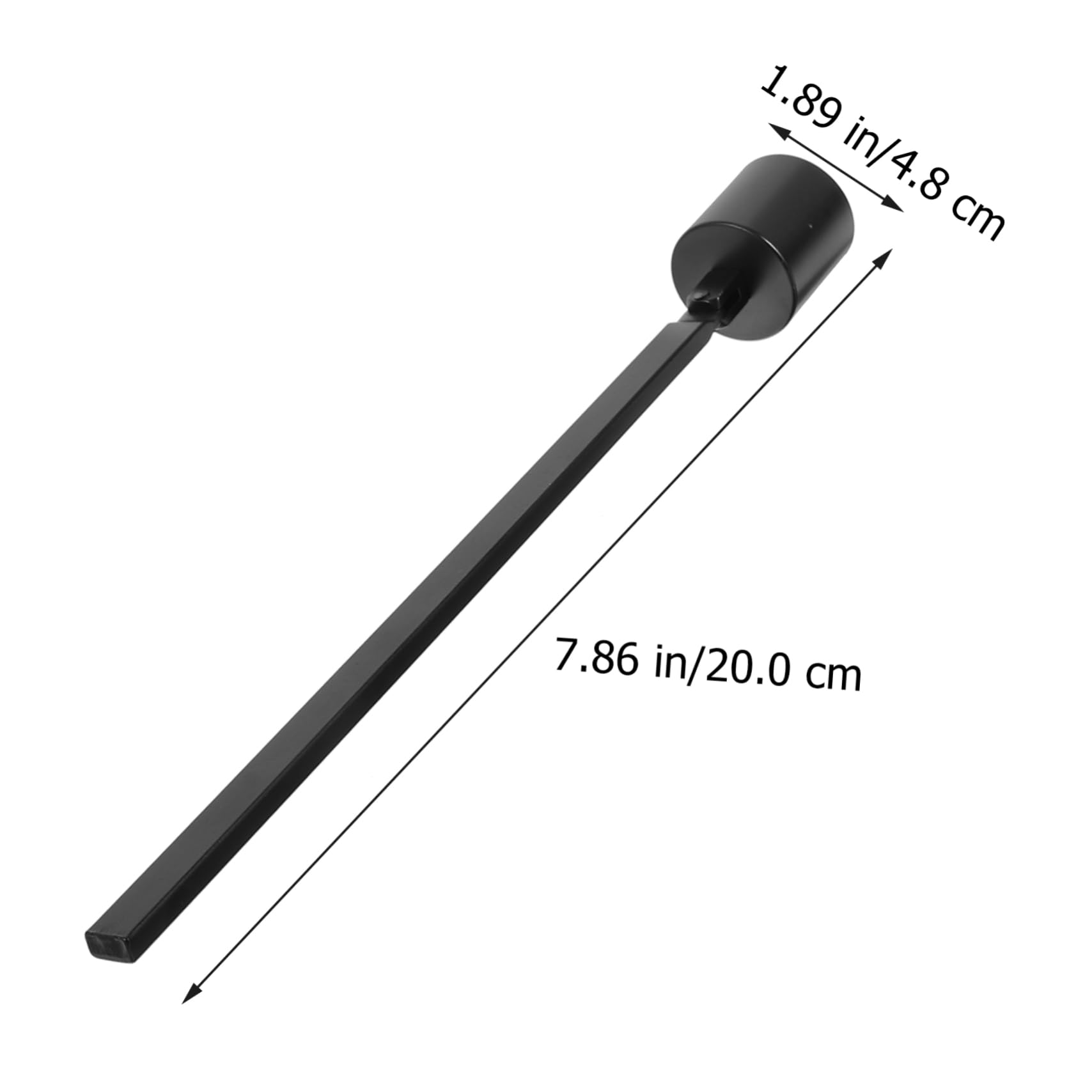 HOODANCOS Candle Wick Cutter Snuffer Tray Safety Tool for Extinguishing Polished Iron Design