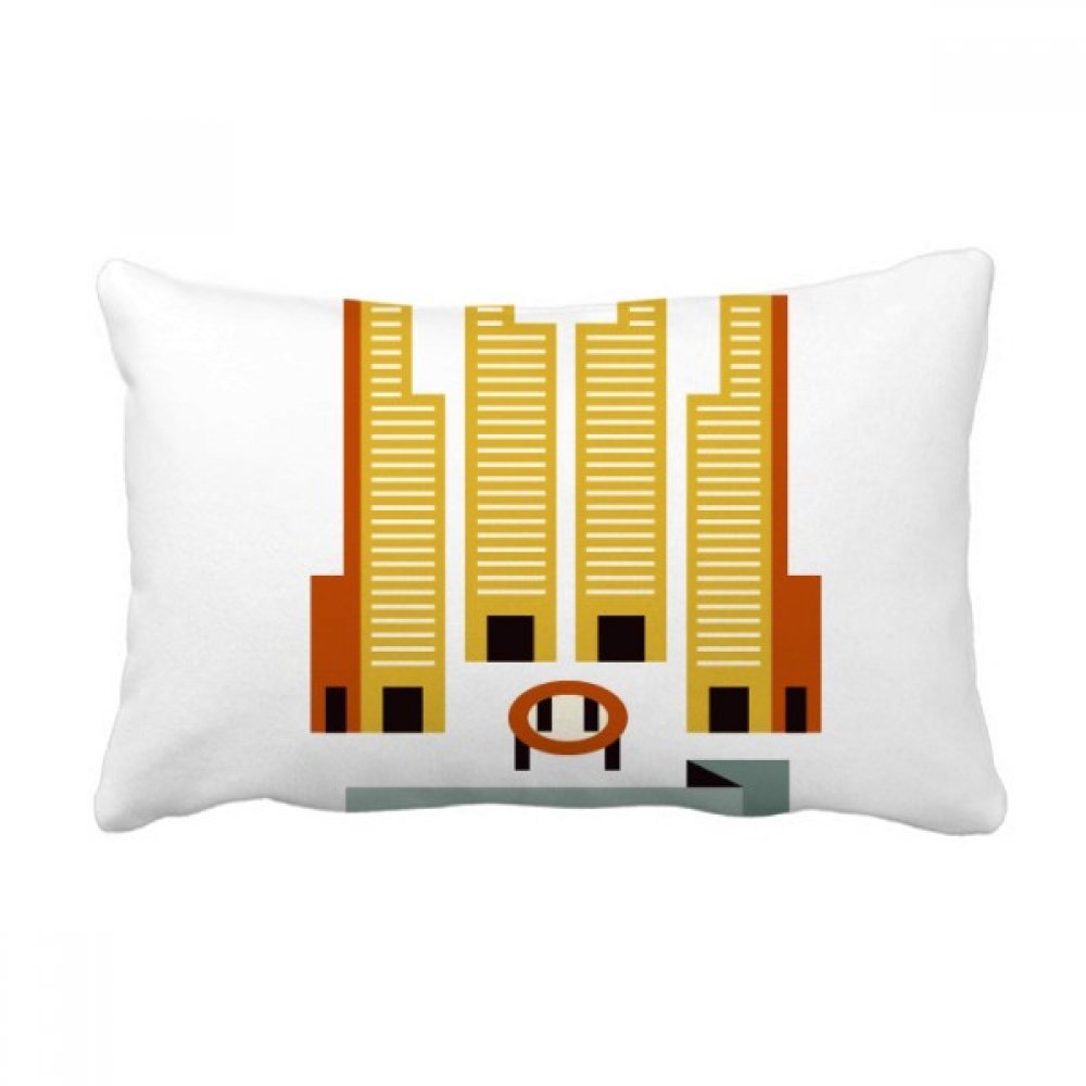 Housse de coussin Singapour Suntec City oreiller de décoration multicolore 40x60 pour maison