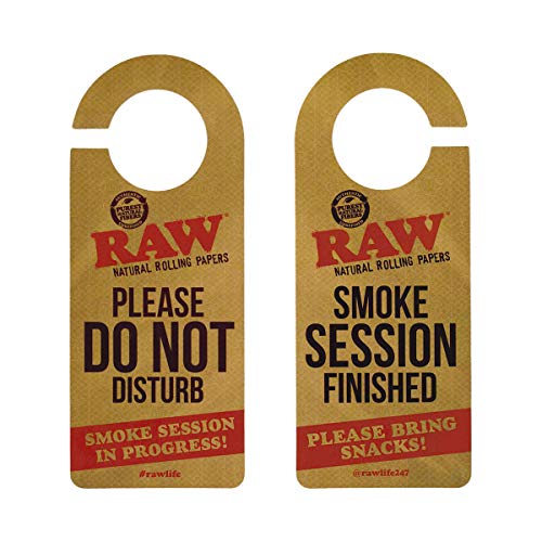 RAW Natural Rolling Papers - Do Not Disturb Door Sign - Thumbnail 3