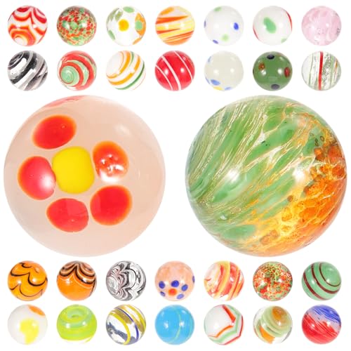 Canicas de vidrio Mikikit de colores aleatorios para juegos infantiles y acuarios