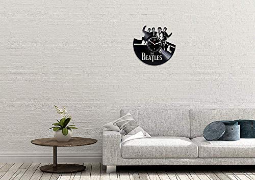 LKCAK Horloge Beatles Horloge Art Mural - Les Beatles, Paul McCartney, John Lennon, RIngo Starr, George Harrison LKCAK Horloge Beatles Horloge Art Mural – Image 5
