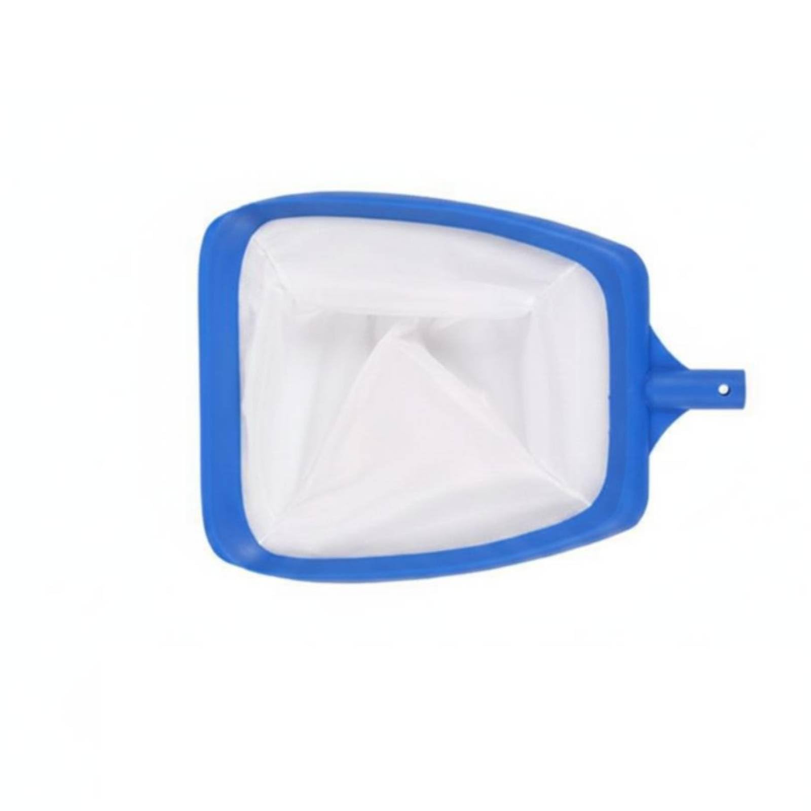 Stainless Steel Handle Pool Skimmer Net Extendable Rod Telescopic Pool Net Easy to Use Fine Mesh Skimmer for Aquatic Pond, Blue-wht Deep Net | Home & Garden-image-21