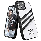 adidas OR Moulded Case PU FW21 for iPhone 13 Mini White/Black