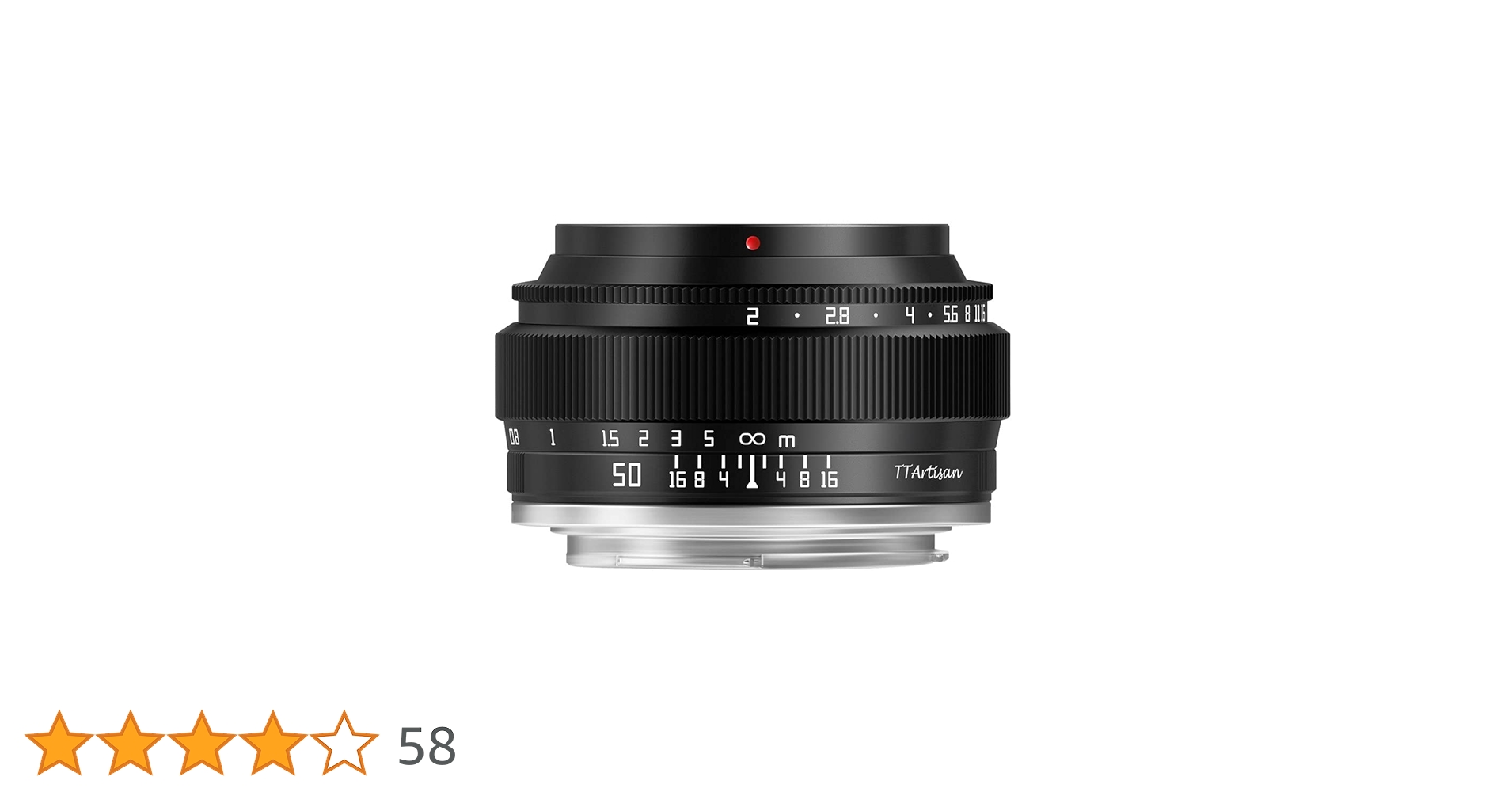 Amazon.co.jp: TTArtisan 50mm F2 Xマウント MF 単焦点レンズ