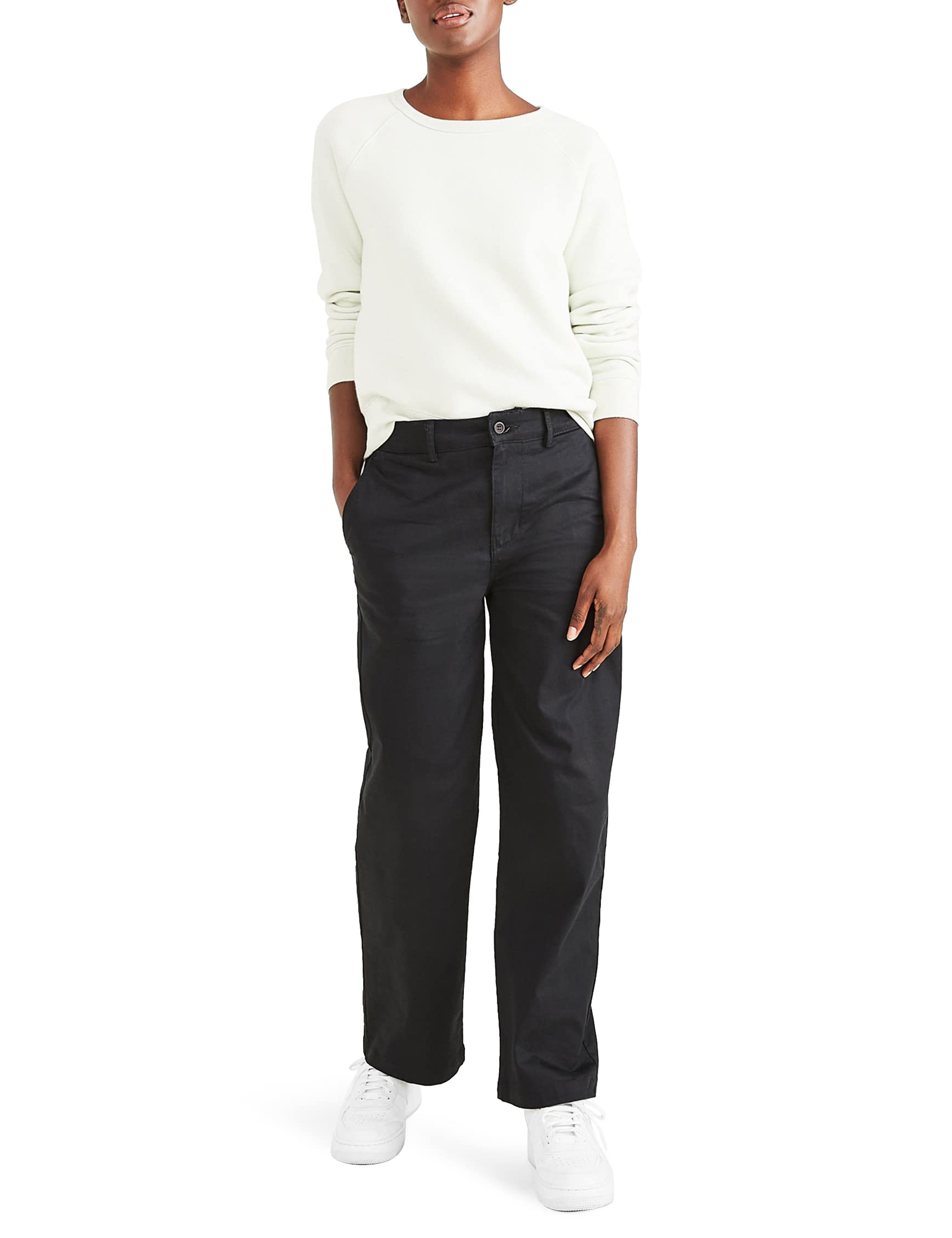 Dockers Original Khaki High Straight - Pantalons - A1073 - Femme
