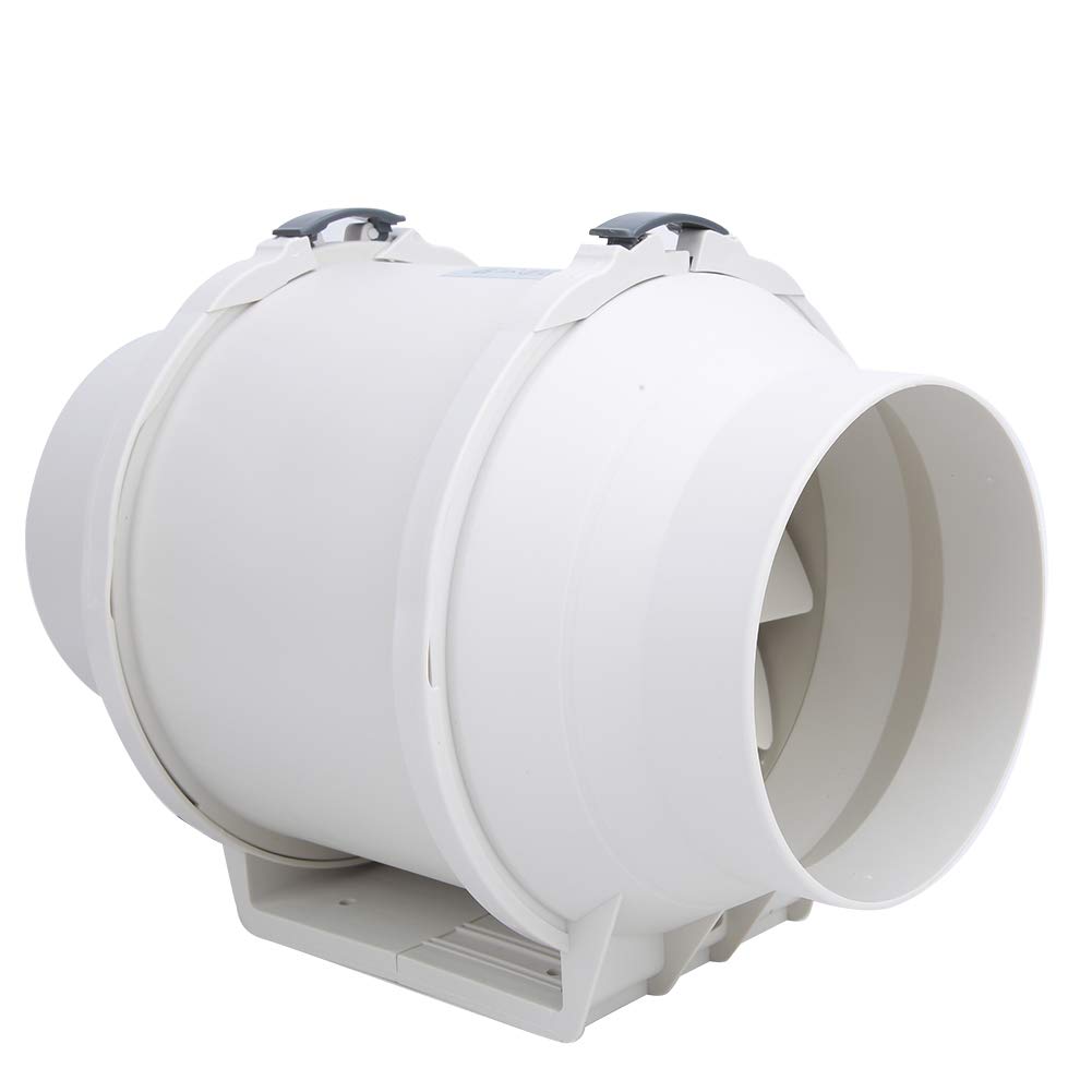 Meiyya Duct Fan, Ventilation Exhaust Fan High Air Volume for Warehouse for Engineer(220V without plug, pink)
