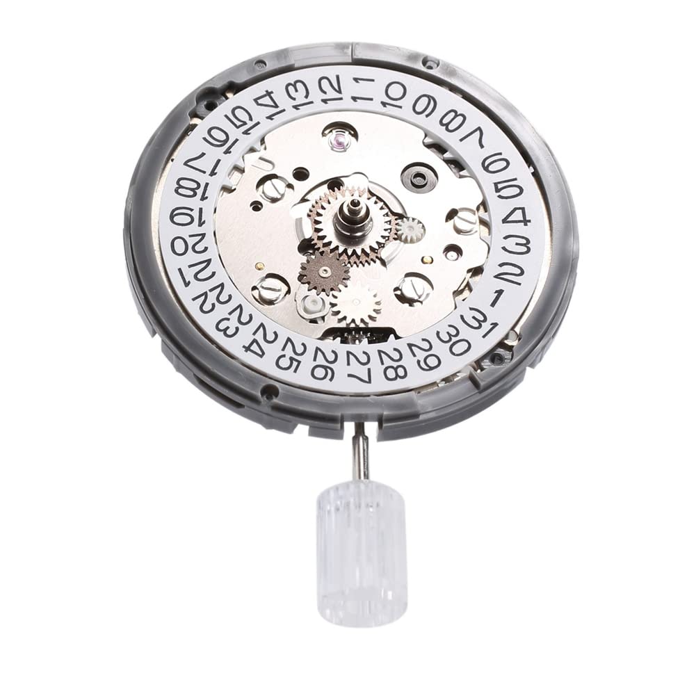 VENOAL Movimiento de Reloj NH34 NH34A Calendario de 3 DíGitos Movimiento AutomáTico GMT Movimiento de Alta PrecisióN Accesorios de Reloj