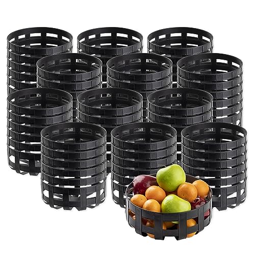 Cestas de acero negro Tablecraft contenedores Forge de alta resistencia 2