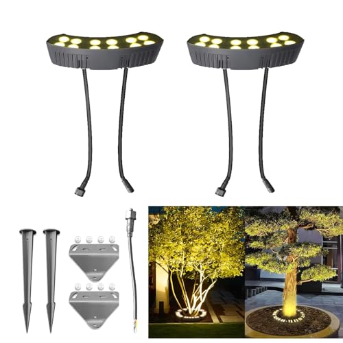 Outdoor Landscape Lights, DC 24V Low-Voltage Tree-Hugging Lights (Transformer Not Included), IP...