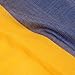 GreaterGood Hope For Ukraine Hand Loomed Scarf Blue Yellow Flag Colors Fair Trade Artisan Woven Acrylic Cotton Shawl