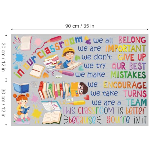 Vinilo decorativo con frases inspiradoras vibrantes para pared miniatura 5