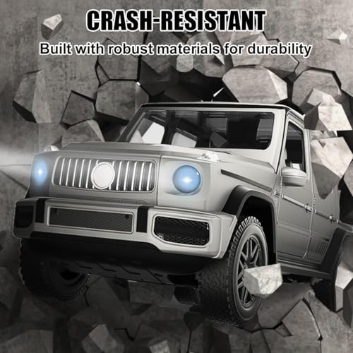 Image of Samtop Off-Road Remote Control Car, 1:14 Scale RC Off-Road Toy Car, Doors Open /Sound and Light, 2.4G Electric Jeep Simulation Induction Remote Control Car Light Music Gesture Induction Toy RC Truck