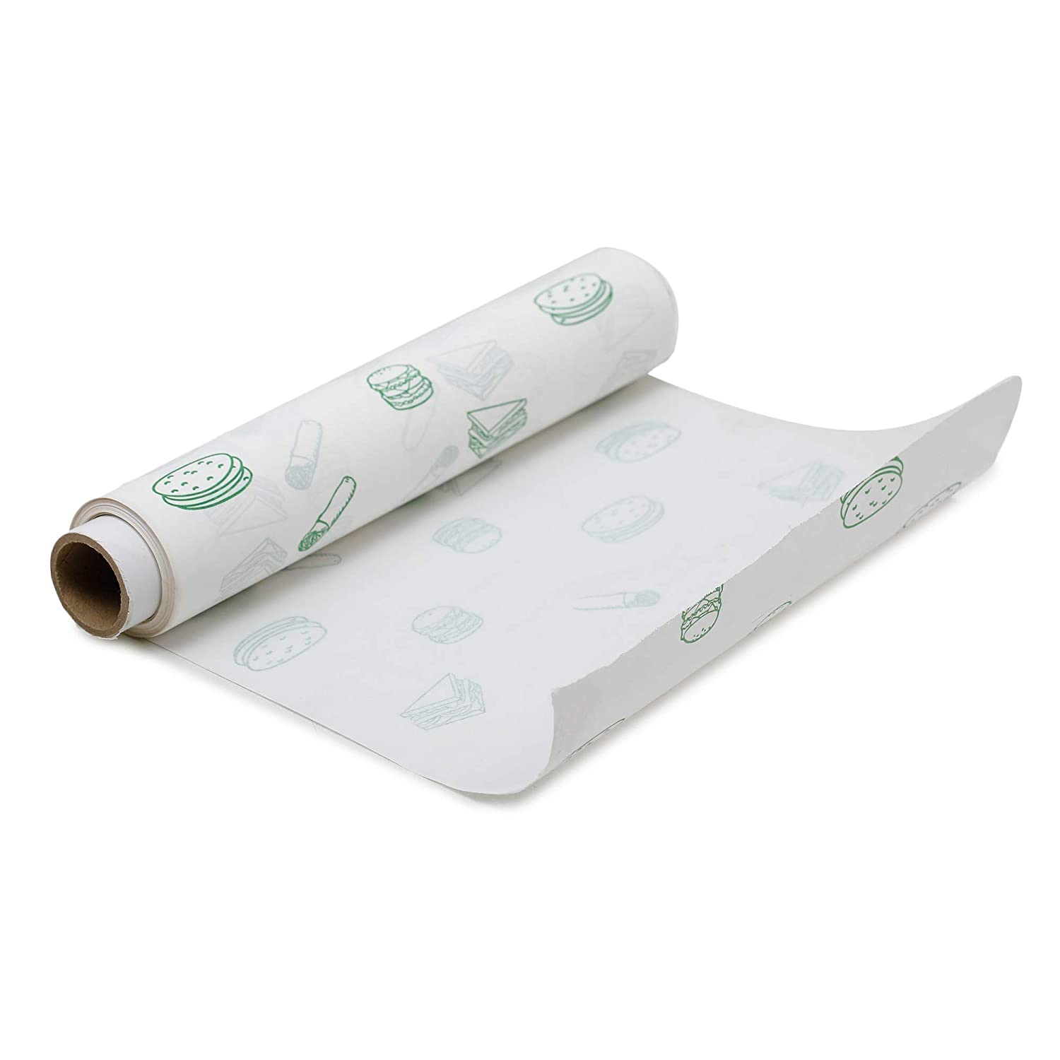 ZOXAR Parchment Paper for Baking Cake, 100% Oven & Microwave Safe Up to 240°C, 100% Food Safe, No Added Wax or Coating, FDA Approved Butter Paper Roll (11 Inch X 20 Meter)