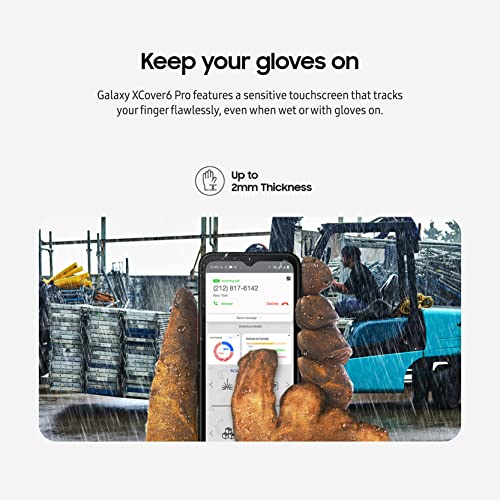 Samsung Galaxy Xcover6 Pro 5G Factory Unlocked 128Gb Us Version (2022 Model) Black Sm-G736Uzkexaa (Renewed) #TOP7