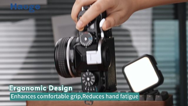 Amazon | Haoge メタルサムアップレスト ハンドグリップ Nikon Zf ZF
