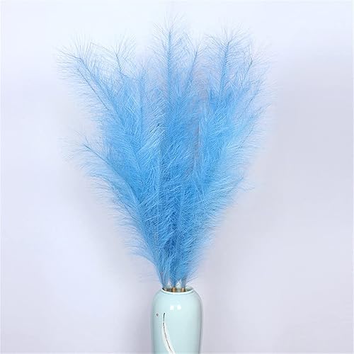 SLAHA 1Pcs 100cm Artificial Pampas Grass Bouquet New Year Home Decor Decoration Plant Simulation Fake Flower Reed Color C B