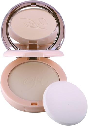 FASHION COLOUR Oil Control Nude Makeover 2 in 1 Powder | With Mirror and Powder Puff | Oil and Sweat Control | Long Lastin...