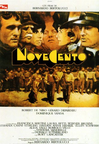 Novecento - 1900 Vintage Huge Film PAPER POSTER measures
