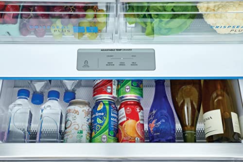 Frigidaire Gallery 23.3 Cu. Ft. Smudge-Proof Stainless Steel Counter-Depth French Door Refrigerator - Grfg2353Af #TOP5