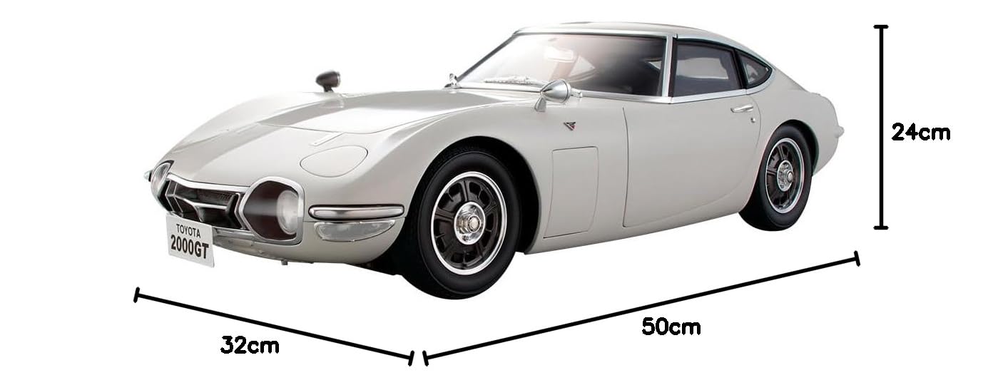 Amazon.co.jp: デアゴスティーニ 1/10スケール トヨタ 2000GT 約417mm