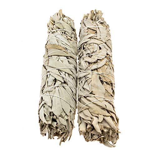 Alternative Imagination Premium California White Sage Smudge Sticks (9 Inch), 2 Pack, Packaged In Usa #TOP2