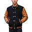 Black Golden Baseball Bomber Jacket