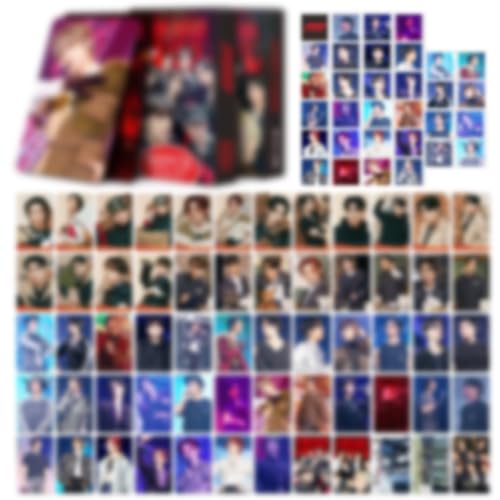 Kpop Photocards 60 PCS Card with 32 PCS Small Stickers Kpop Album in Your Fantasy 2025 World Tour Lomo Card Set Gift for Boys and Girls Fans Merch